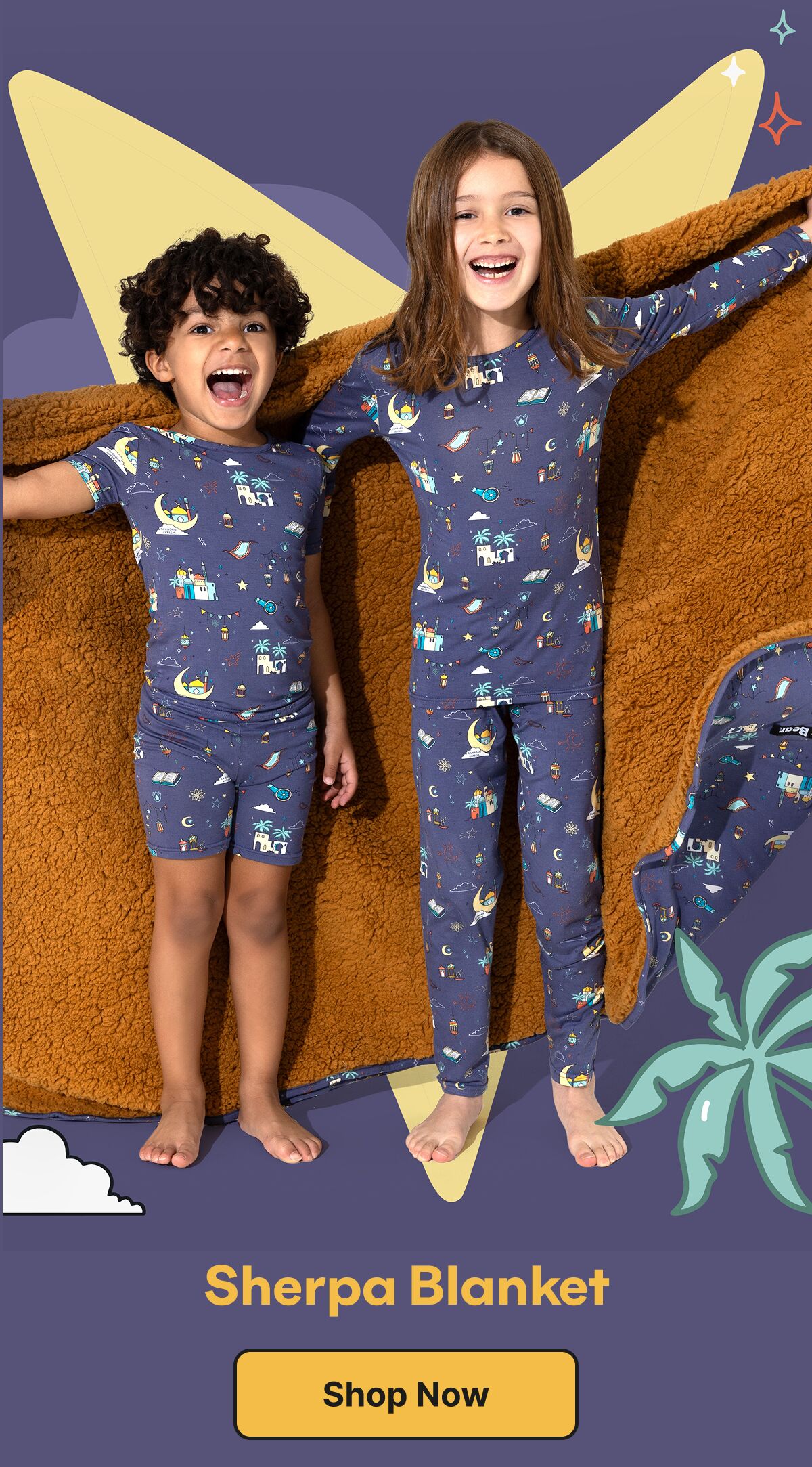 Ramadan Sherpa Blanket