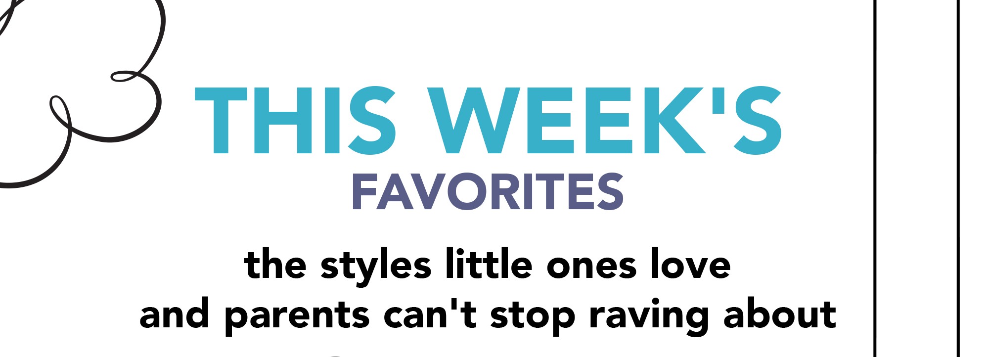 This week's favorites